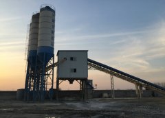 HZS90混凝土攪拌站-商丘寧陵公路局-長城建機