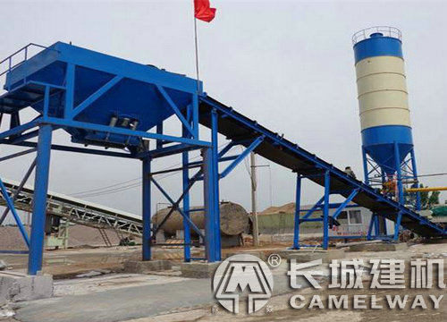 500型灰土站每小時出料多少噸,500灰土攪拌機價格