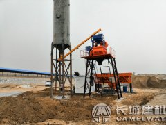 500攪拌機(jī)加配料機(jī)有多重