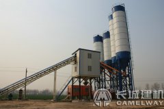 90拌合站配置，90攪拌機(jī)兩臺(tái)占地