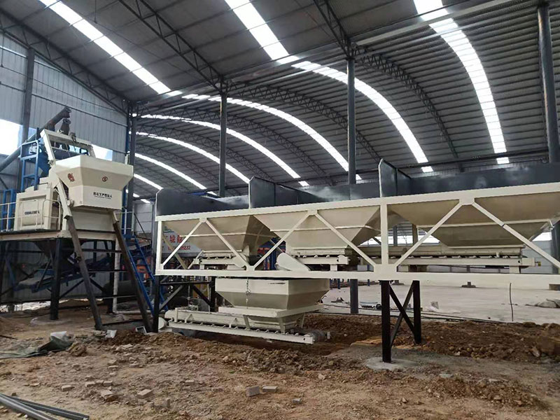 隧道口一般用多大的攪拌機(jī)，hzs75強(qiáng)制混凝土攪拌站的重量
